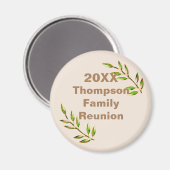 ファミリー懇親会グリーンツリーブランチ記念メメントホテル マグネット (正面/裏面)