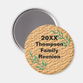 ファミリー懇親会グリーンツリーブランチ記念メメントホテル マグネット (正面/裏面)