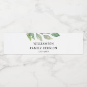 ファミリー懇親会グリーンリー ペットボトルラベル (シングルラベル)