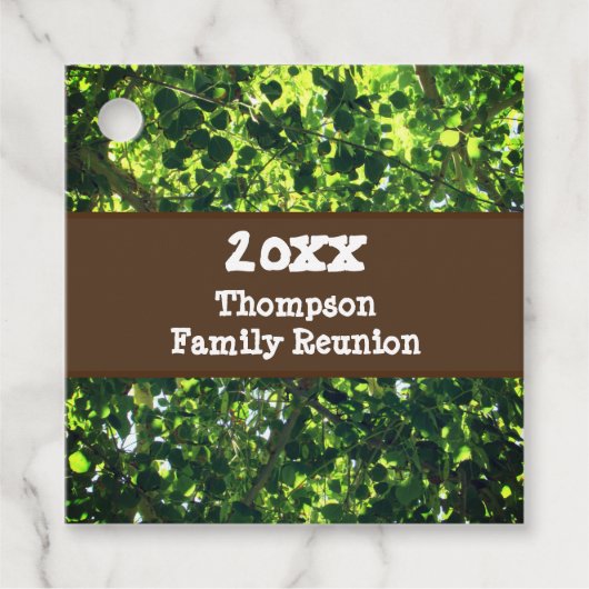 ファミリー懇親会グ離れリーンイベント フェイバータグ (正面)