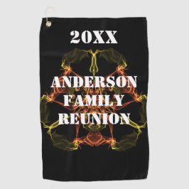 ファミリー懇親会ゴルフ外出ビヴィッドライツシナ ゴルフタオル