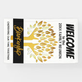 ファミリー懇親会ゴールデンハンズツリー葉カスタム 横断幕 (横)