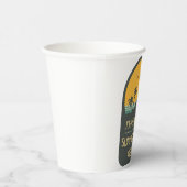 ファミリー懇親会サマーサンセットビーチパームツリー 紙コップ (右)