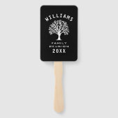 ファミリー懇親会サマーバケーションロードトリップツカッコいいリー ハンドファン (裏面)