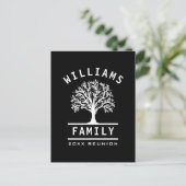 ファミリー懇親会サマーバケーションロードトリップツリー ポストカード (スタンド正面)