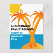 ファミリー懇親会サマーバケーション ポストカード (正面)