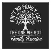 ファミリー懇親会シャツ |懇親会シャツ |休暇 ポスター (正面)