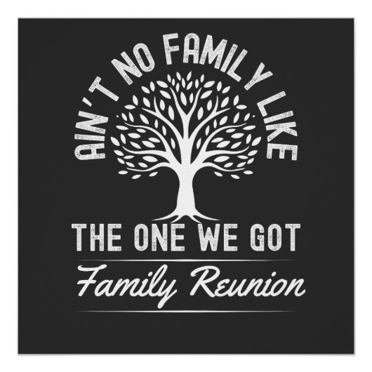 ファミリー懇親会シャツ |懇親会シャツ |休暇 ポスター (正面)