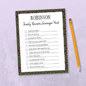 ファミリー懇親会スカベンジャー狩りゲームI