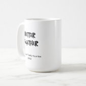 ファミリー懇親会セラミック コーヒーマグカップ (正面左)