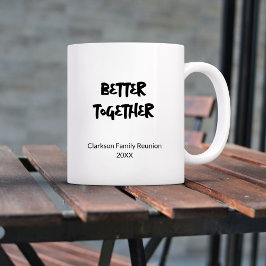 ファミリー懇親会セラミック コーヒーマグカップ