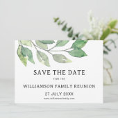 ファミリー懇親会セーブ・ザ・デート案内 招待状 (スタンド正面)