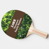 ファミリー懇親会ツリーブランチ葉とイベント 卓球ラケット (横)