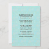 ファミリー懇親会ツリー15フォトコラージュカスタムパーティー 招待状 (裏面)