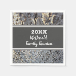 ファミリー懇親会ディナーディナーカクテルカタムケキンモザイク スタンダードカクテルナプキン