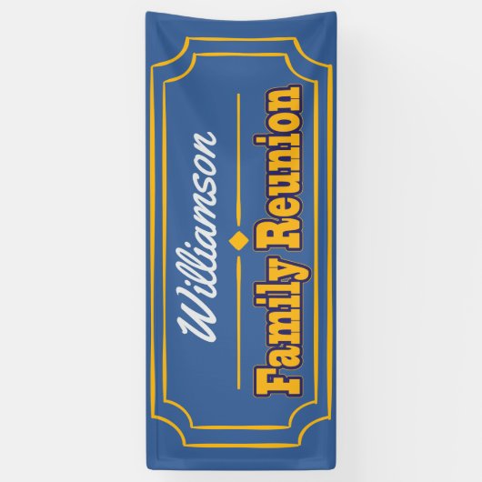 ファミリー懇親会デコレーションバナー 横断幕 (縦)