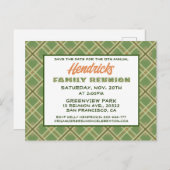 ファミリー懇親会デザインはがき ポストカード (正面/裏面)