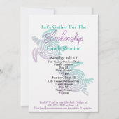 ファミリー懇親会トバルアートタートルツデイイベント 招待状 (正面)