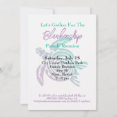 ファミリー懇親会トバルアートタートルデイ独身のイベント 招待状 (正面)