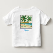 ファミリー懇親会ハワイ トドラーTシャツ (裏面)