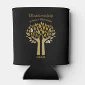 ファミリー懇親会ハンズアップツリー葉メンテント 缶クーラー (裏面)