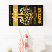 ファミリー懇親会ハンズツリー葉カスタム 横断幕 (インサイチュ)