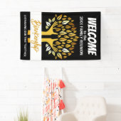 ファミリー懇親会ハンズツリー葉カスタム 横断幕 (インサイチュ)