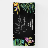 ファミリー懇親会バナー(パラダイスの鳥) 横断幕 (縦)