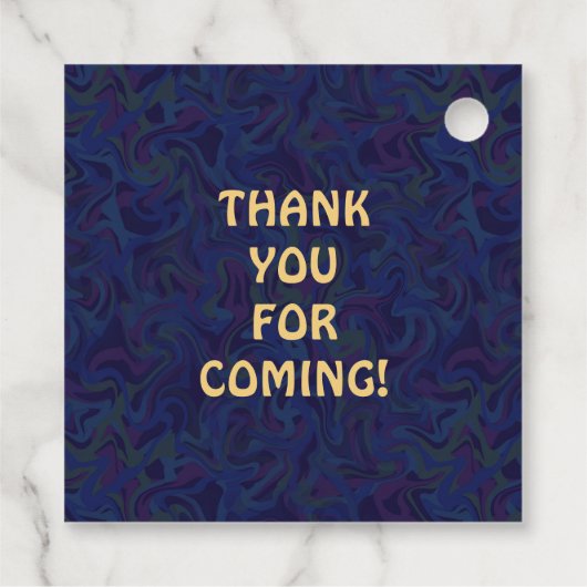 ファミリー懇親会バンドレトロ70sコンサートロゴカスタム フェイバータグ (裏面)