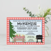 ファミリー懇親会バーベケ 招待状 (スタンド正面)