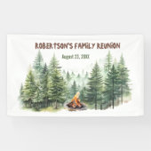 ファミリー懇親会パインウッドフォレストキャンプファイア 横断幕 (横)