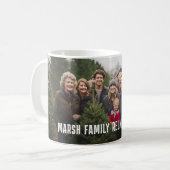 ファミリー懇親会パノラマフォトタイプ コーヒーマグカップ (正面左)