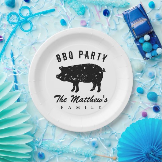 ファミリー懇親会パーティーカスタム紙ディナープレート ペーパープレート (パーティー)