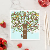 ファミリー懇親会パーティーナプキンス スタンダードランチョンナプキン (インサイチュ)