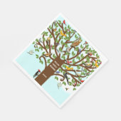 ファミリー懇親会パーティーナプキンス スタンダードランチョンナプキン (角)