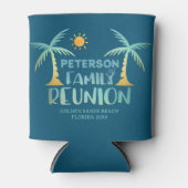 ファミリー懇親会パームツリービーチ名 缶クーラー (正面)