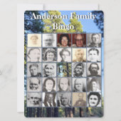 ファミリー懇親会ビンゴカードパインツリーフォレストフォト (裏面)