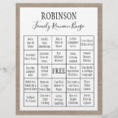 ファミリー懇親会ビンゴゲーム | Burlap (正面)