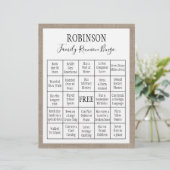 ファミリー懇親会ビンゴゲーム | Burlap (スタンド正面)