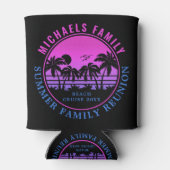 ファミリー懇親会ビーチクルーズサンセットバケーション 缶クーラー (裏面)