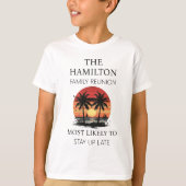 ファミリー懇親会ビーチシャツ Tシャツ (正面)