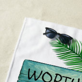 ファミリー懇親会ビーチタオル ビーチタオル (インサイチュ)