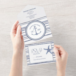 ファミリー懇親会ビーチテーマ オールインワン招待状