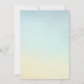 ファミリー懇親会ビーチパームツリーズトロピカル 招待状 (裏面)