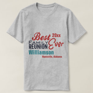 ファミリー懇親会ピクニックバーベキューレトロヴィンテージ Tシャツ
