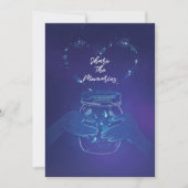 ファミリー懇親会ピクニックバーベキュー共有ザメモリーズ 招待状 (正面)