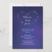 ファミリー懇親会ピクニックバーベキュー共有ザメモリーズ 招待状 (裏面)