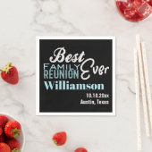 ファミリー懇親会ピクニックパーティー収集 スタンダードカクテルナプキン (インサイチュ)