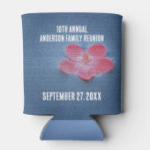 ファミリー懇親会ピクニックミニマルフローラ収集 缶クーラー (裏面)