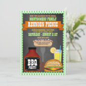 ファミリー懇親会ピクニック招待状 招待状 (スタンド正面)